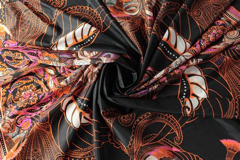 tessuto elastico stampa versace